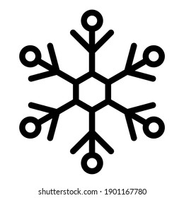 snowflake icon . Perfect use for web, pattern, design, icon, ui, ux, etc.