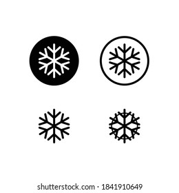 Icono de copo de nieve activado en el paso 8