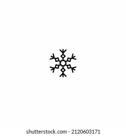 Symbol für Schneeflocken-Symbol