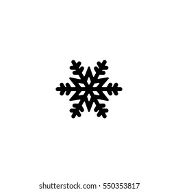 snowflake icon. sign design
