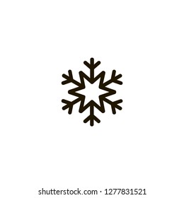 snowflake. snowflake icon. sign design. Vector.
