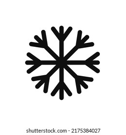snowflake icon with simple design.cool icon