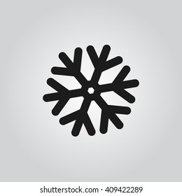 Snowflake icon vector