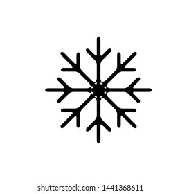 Snowflake Icon Vector Design Symbol Illustration
