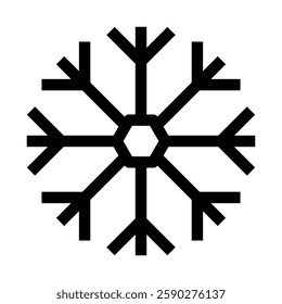 snowflake icon vector design templates