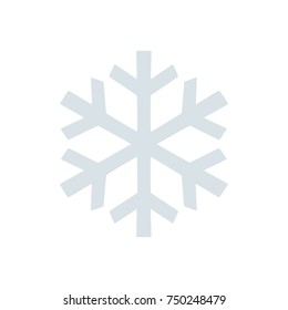 Snowflake icon, vector illustration design. Christmas collection.