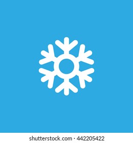 Snowflake icon vector illustration EPS 10.