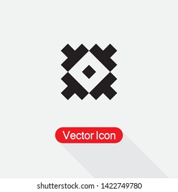 Snowflake Icon Vector Illustration Eps10