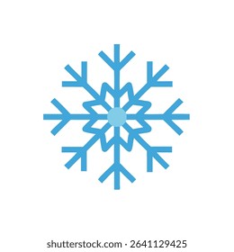 snowflake icon vector illustration style