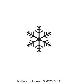 snowflake icon vector ilustration logo design