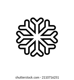 snowflake icon, web icons, technology vector illustration.