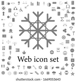 snowflake icon. web icons universal set for web and mobile