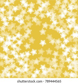 Snowflake icon which consists of isolated elements. Stylish, consist of beautiful  elements in snowflake icon. Can be used as print, wallpaper, cards, poster, logo, background 