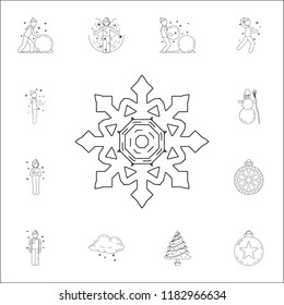 snowflake icon. Winter icons universal set for web and mobile