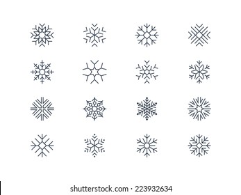 Snowflake Icons 5