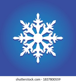 snowflake icon,symbol and vector,Can be used for web, print and mobile