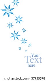 Snowflake Invitation Template