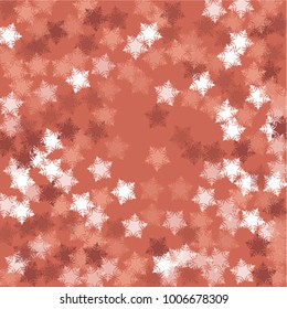 Snowflake isolated which consists of isolated elements. Stylish, consist of beautiful elements in snowflake isolated. Can be used as print, wallpaper, cards, poster, logo, background