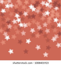 Snowflake isolated which consists of isolated elements. Stylish, consist of beautiful elements in snowflake isolated. Can be used as print, wallpaper, cards, poster, logo, background