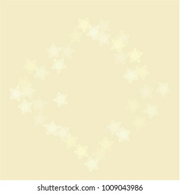 Snowflake light which consists of isolated elements. Stylish, consist of beautiful elements in snowflake light. Can be used as print, wallpaper, cards, poster, logo, background