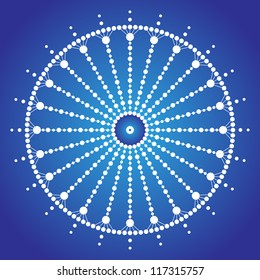 Snowflake like wheel