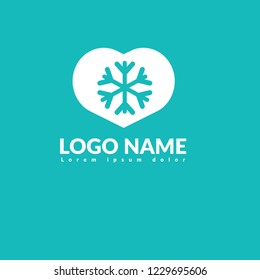 snowflake logo concept. Designed for your web site design, logo, app, UI