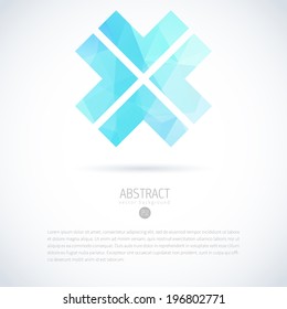 snowflake logo conceptual vector trendy scene with three item snowflake logo straight water colorful conceptual scene multicolor numeric glassware splash clouds fashionable aesthetic site marketing bl