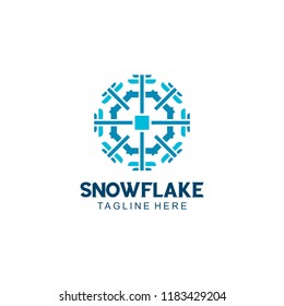 Snowflake Logo Design