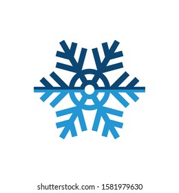 Snowflake Logo vector, Christmas Holiday snowflake picture, snowflake app icon, Snowflake illustration Design.