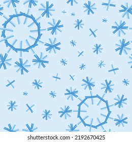 snowflake mandala repeated pattern, Design suitable for digital printing