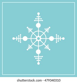 snowflake merry christmas image