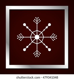 snowflake merry christmas image