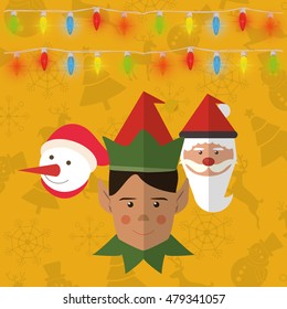 snowflake merry christmas image