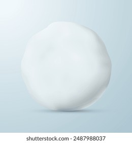 A snowflake on a blue background. Vector illustration