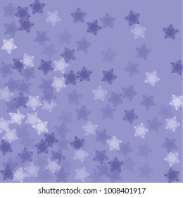 Snowflake ornament which consists of isolated elements. Stylish, consist of beautiful elements in snowflake ornament. Can be used as print, wallpaper, cards, poster, logo, background