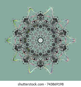 Snowflake ornamental background