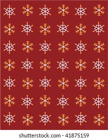 snowflake pattern