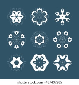 Snowflake pattern