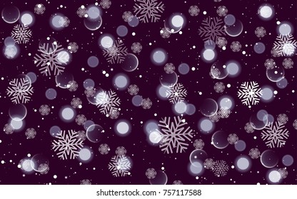 Snowflake Pattern background
