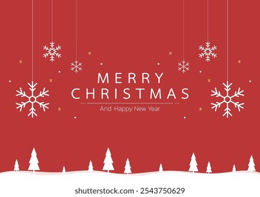 Snowflake pattern background for Christmas day and Happy new year. Snowflake pattern vector. free space for text.