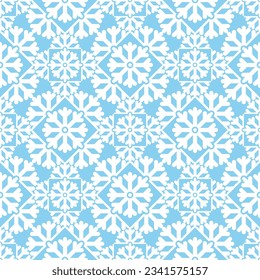 snowflake pattern. christmas background. vector illustration