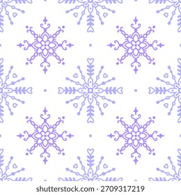 Patrón de copo de nieve Navidades elegantes Papel Festiva