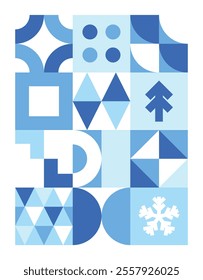 snowflake pattern geometric flat designs