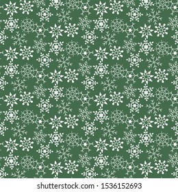 Snowflake pattern. Merry Christmas and Happy New Year  background ,Vector illustration