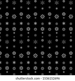 Snowflake pattern. Merry Christmas and Happy New Year  background ,Vector illustration