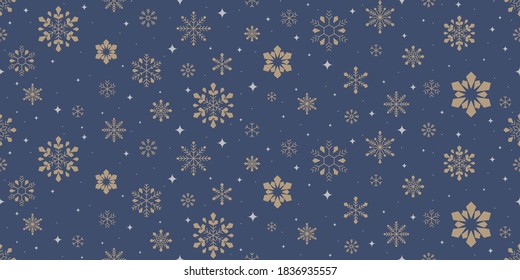 snowflake pattern vector, winter background