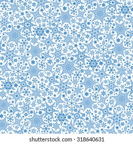 Snowflake pattern,ornament background,Winter elements.Christmas,new year holiday decor.Round shape, crystal stars.Vector.Vintage Wallpaper,Retro wrap,textile
