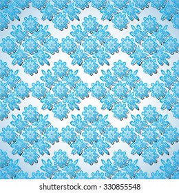 Snowflake seamless abstract background. EPS10