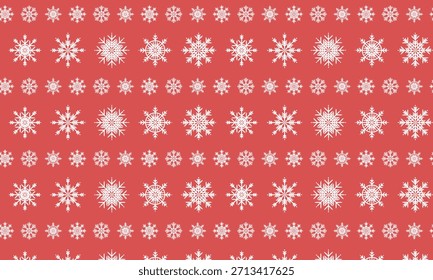 Snowflake seamless pattern. Christmas holyday pattern. snow vector illustration