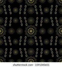 Snowflake seamless pattern Merry Christmas and Happy New Year winter holiday background decorative paper vector illustration. eps 10